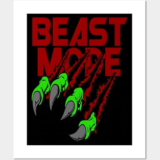 Beast mode Posters and Art